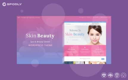 Wordpress Theme Skin Beauty - Spa WordPress