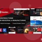 Wordpress Theme Steeler - Industrial & Manufacturing WordPress Theme