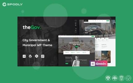 Wordpress Theme TheGov - Municipal and Government WordPress Theme