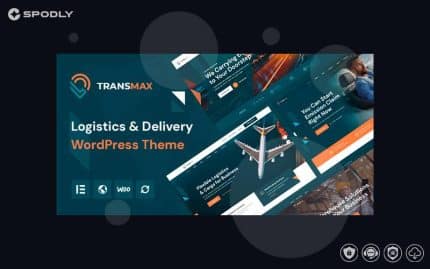 Wordpress Theme Transmax - Logistics & Delivery Company WordPress Theme